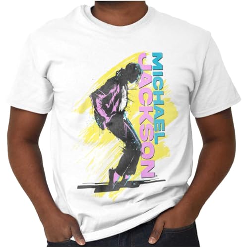 Michael Jackson 90s Toe Stand Dance Graphic T Shirt Men or Women White