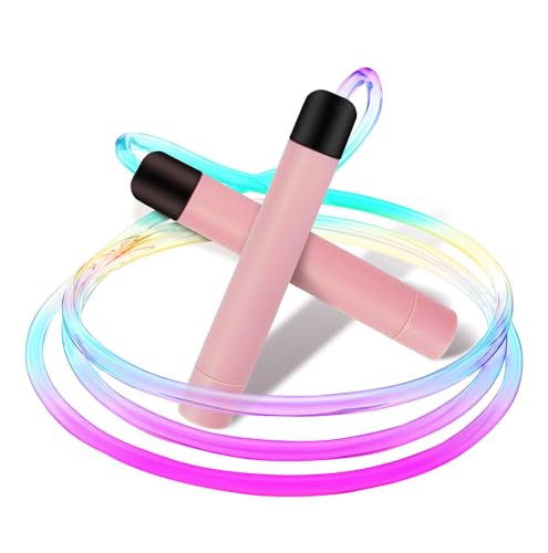 Light Up LED Jump Rope for Kids & Family, 9.2