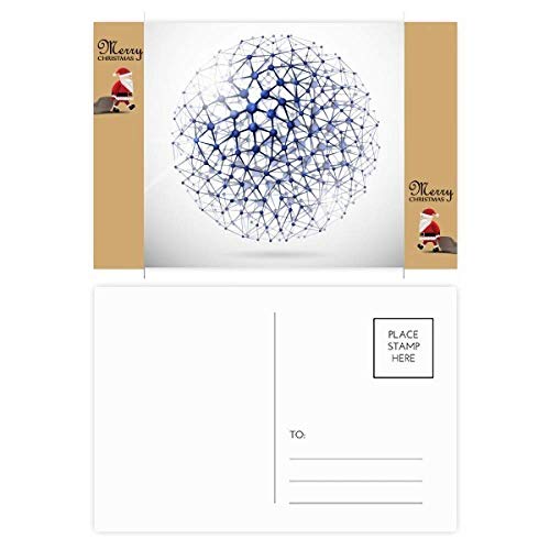 Cartes postales Père Noël Atomic Structure lot cadeau pour collectionneur