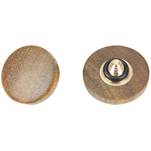 VKO Wood Soft Shutter Release Button Compatible with X-T30 X-T3 X100F X-T20 X-PRO2 X30 X100T X100S X-E2 X-E2S X-T4 M7 M8 M9 M10 Camera 12mm Convex Surface Green(Wood Grain Random)