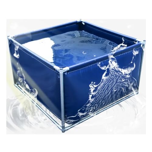 Piscine Fuori Terra, Laghetto Per Pesci In Tela Serbatoio D'acqua, Piscina Per Famiglie Molto Spesso, Acquario Supporto Pieghevole Serbatoio D'acqua, La Dimensione Può Essere Personalizzata(250x100x60
