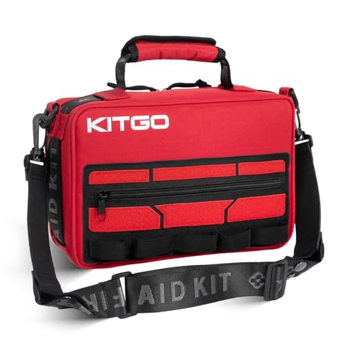 Grande trousse de premiers secours, système Molle amovible multi-usages pour la maison, la voiture, le camping, les urgences en plein air, -426 ensembles