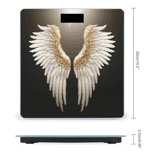 Báscula Digital de Baño Inteligente Angel Wing miniatura 2