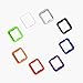 REEDCALE 8 Pack Cover Protective Case for Apple Watch Series5 Series 4 … (44mm)
