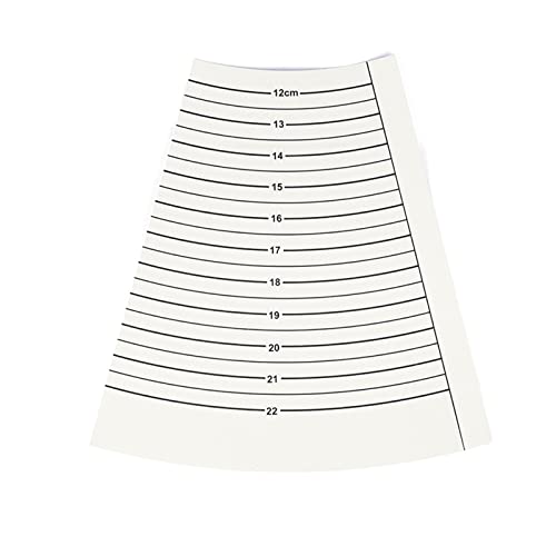 UxicRuya Medidor de Pulseras para Medir El Tamaño de La Muñeca. Suministros Portátiles para La Fabricación de Joyas DIY. Tamaño de Viaje Conveniente. Mandril L