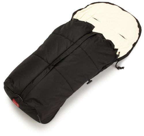Kaiser 6571425 - Sommerfußsack Vario 2 in 1, Farbe: schwarz