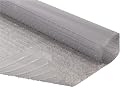 RESILIA Deep-Pile Carpet Runner - Plastic Vinyl Carpet & Rug Protector, Waterproof Clear Vinyl Floor Runners, 36 Inches Wide x 12 Feet Long