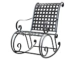 International Caravan Mandalay Iron Scroll Rocker