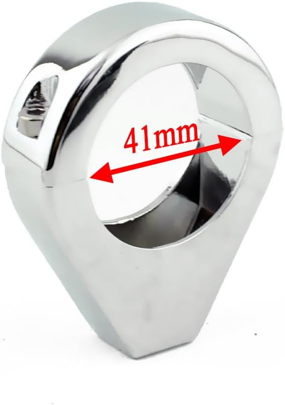 Motorcycle Turn Signal Mount Bracket 41MM Fork Aluminum Indicator Clamps Mount Indicator For Harley