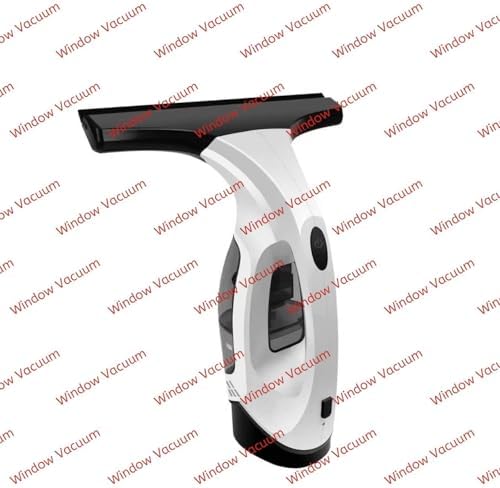 Cordless Electric Window Vacuum Cleaner, Rechargeable Squeegee fo...