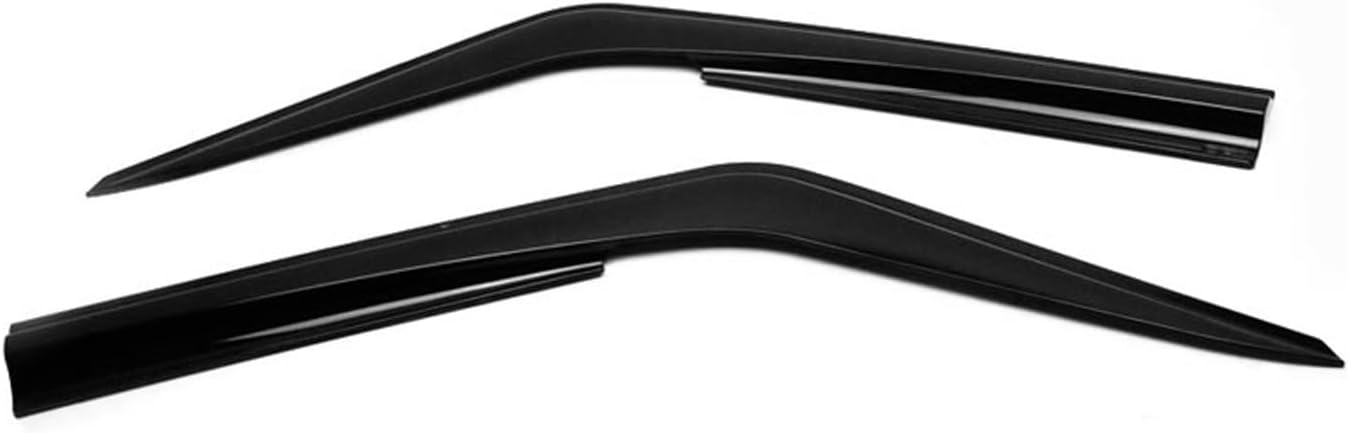 OMAC Window Visor Vent Rain Guard Deflector for RAM ProMaster 2014-2025 Smoke 2 Pcs