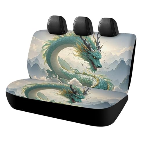 Housses de siège arrière de voiture antidérapantes et universelles Qinglong