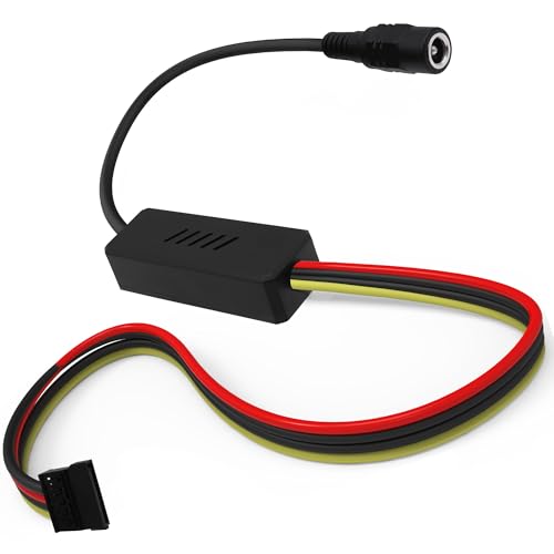 Cable SATA hembra a DC5521 con reductor de voltaje que protege la energía de tu disco duro
