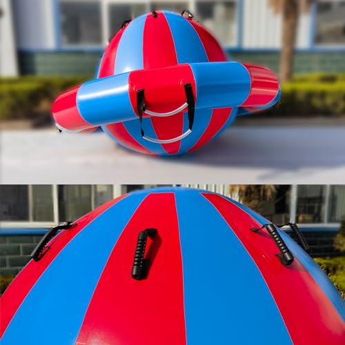 Hongcoral 8.2'x4.8' Inflatable Dome Rocker Water Bouncer Image 7