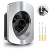 TELGEOOT EV Charger Holder with Screws Wall Mount Holster Dock for SAE J1772 Electric Vehicle EV Charger Holder