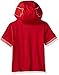 PJ MASKS Girls' Tee Owlette Hoodie, Pink Short Sleeve, 4T