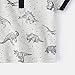 Dinosaur Polo Shirt for Baby Girls Boys Short Sleeve Uniform Clothes Toddler Summer Button Up Dress (GY1, 2-3 Years)
