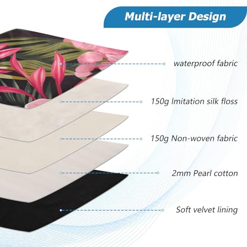 Funda para laptop 13-14 pulgadas Tropical Flowers miniatura 4