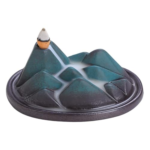 Incense Burner Backflow Incense Burner Handicraft Ceramic Ornaments Indoor Ornamental Sandalwood Censer
