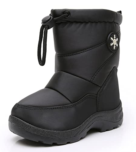 Blikcon Boys Snow Boots Outdoor Cold Weather Winter Boots (Toddler/Little Kid)