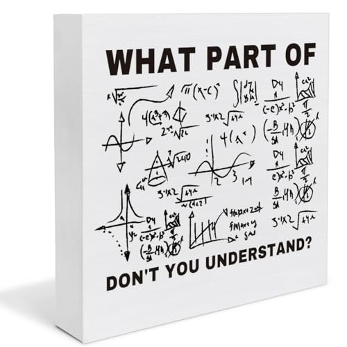 Math Teacher Gifts, Engineer Gifts for Men Boyfriend Husband Dad,