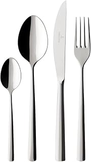Villeroy & Boch 1262649030 Piemont Cubertería, Para 6 personas, Acero inoxidable, 24 piezas