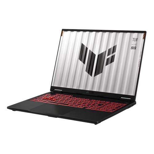 Image of ASUS TUF Gaming A16 Laptop, NVIDIA Geforce RTX 5070, AMD Ryzen 9 270 (Max 5.2GHz, 24MB Cache), 16 inch FHD+ 165Hz LCD Display, 64 GB DDR5, 1 TB SSD, WiFi 6E, Efficient Cooling, Windows 11 Pro, Accessories