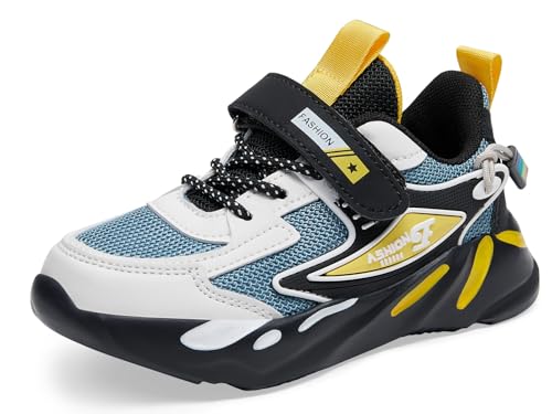 Haloumoning Boys Hiking Shoes Hook and Loop Slip Resistant...
