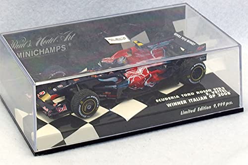 Sebastian Vettel Vainqueur GP Italie 2008 Toro Rosso STR3 Minichamps Miniature Émotion F1