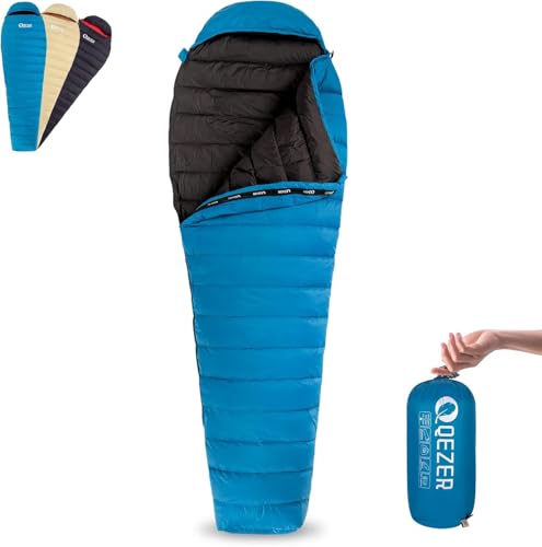 QEZER Ultralight Down Sleeping Bag
