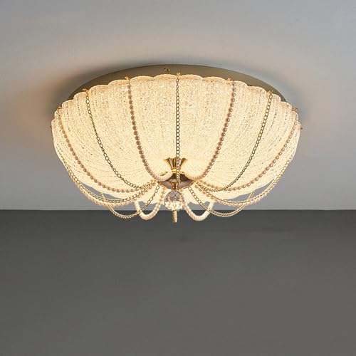 Lampe en verre avec télécommande pour ajuster la lumière du plafonnier - 2