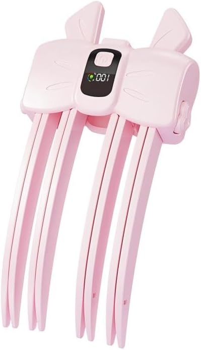 Heated Root Volumizer Hair Clip (Bow Style) Pink
