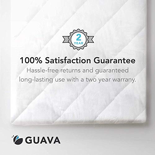 Guava Family - Lotus Crib Plush Quilted Fitted Sheet | Designed for Perfect, Manufacturer-Approved Fit, Soft & Safe for 1 Yr & Older, Unisex, Boys & Girls (New)