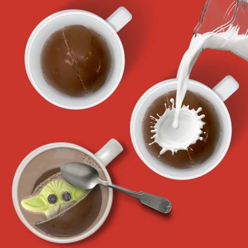 Mandalorian Milk Chocolate Balls with Baby Yoda Marshmallow, Star Wars