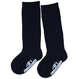 アンナニコラ 長め丈ソックス 12cm - 15cm ネイビー 2113 日本製