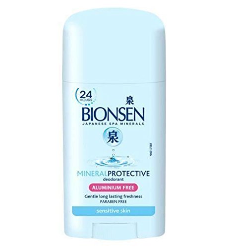 SIX PACKS of Bionsen Mineral Protective Deodorant Aluminium Free Stick 40ml