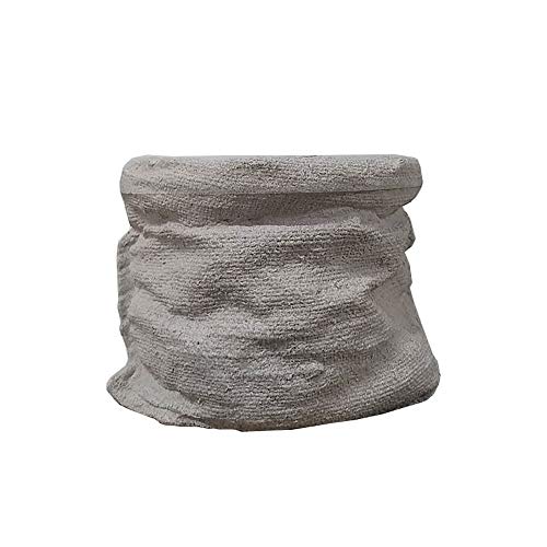 vasar Vaso in Resina a Forma di Sacco MOD. Sacco d27x22 Corda Linea By Telcom