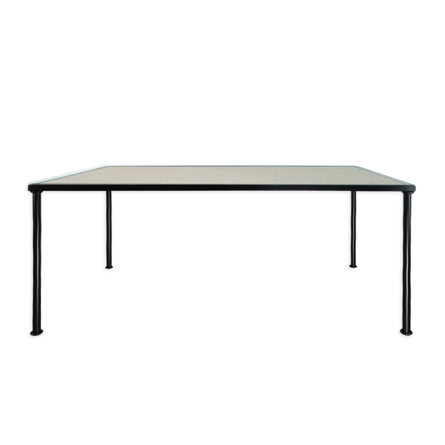 El Herrero Mesa de forja para Salon, Cocina, Mesa de Centro. 120x70 Regulable a Doble Altura. Ideal para Ropa Camilla, forja Nacional