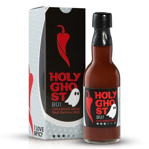 Holy Ghost 100 ml – Handgemachte Chili-Soße mit Red Savina, Kakao & Zimt – Für Genießer mit Geschmack und Feuer