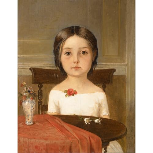 Impression giclée roulée marron Millie Smith 101,6 x 127 cm décoration murale