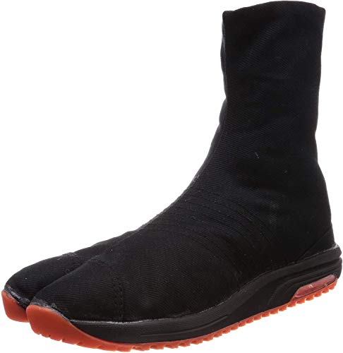 Marugo Japanese Cushioned Tabi Shoes Air Jog V 6 Clasps Toe Boots Short Version