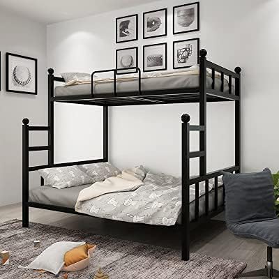 MARTIN DECORS Kid Metal Bed for Student Hostel Heavy Duty Iron Bunk Bed