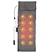 VONOYA Colchón de Masaje Eléctrico con 10 Motores Vibrantes Masajeador Estera con Calor de 9 Velocidades Colchoneta de Masaje con Temporizador para Aliviar el Dolor de Espalada (10 motores vibrantes)