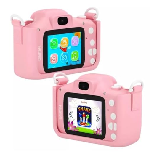 Câmera Digital Infatil, Máquina Fotográfica Digital (Rosa)