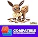 MEGA Pokémon Building Toys Set Build & Show Eevee with 215 Pieces, Articulated and Poseable, 4 Inches Tall, for Kids
