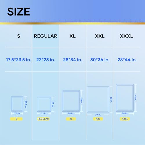 HONEY CARE All-Absorb, Large 22" x 23", 100 Count, Dog and Puppy Training Pads, Ultra Absorbent and Odor Eliminating, Leak-Proof 5-Layer Potty Training Pads with Quick-Dry Surface, Blue, A01