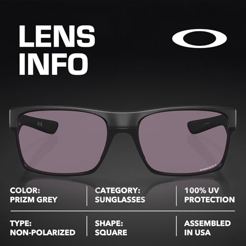 Image of Oakley TWOFACE OO9189 Rectangle Shape Sunglasses With Official Eyewear Kit | Men's Sunglasses