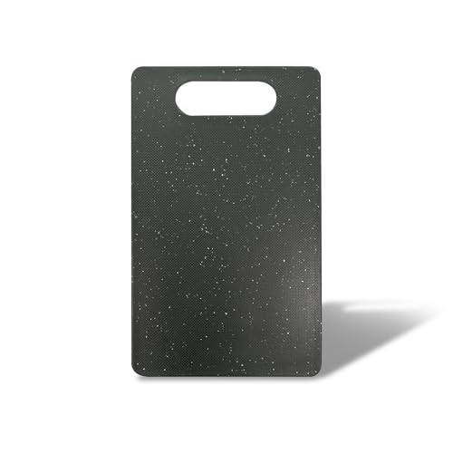 Fackelmann Tagliere in PP effetto granito, ideale per tagliare, affettare e preparare, superficie antiscivolo, foro incluso, lavabile in lavastoviglie, dimensione 25x15cm