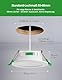 HOMEOW LED Einbaustrahler 230V 55mm – 68mm Lochmaß, 4W LED Spot Warmweiß Neutralweiß Kaltweiß, Einbauleuchten Deckenspot Einbau Spotlight Ultra Flach IP44 für Bad, 10er Set