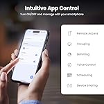 Feit Electric Smart Light Bulbs with RGB Color Changing and Tunable White, 2.4Ghz WiFi Light Bulbs, No Hub Needed, Works with Alexa and Google, Dimmable 60 Watt = LED 9W, OM60/RGBW/CA/AG/3, 3 Pack - Image 4